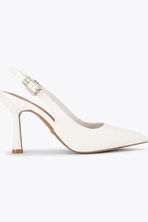 Kurt Geiger White Adina Shoeseu39