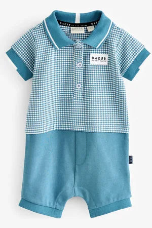 Ted Baker 100% Cotton Polo RomperOp til 3 måneder (50 - 62cm)