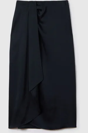 Reiss Bella High Rise Wrap Midi Skirt36