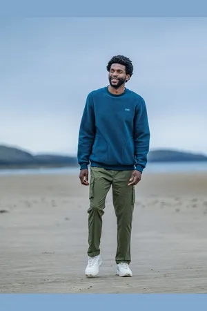 Tog 24 Todd Herre Sherpa Sweat Petrol TrøjeM