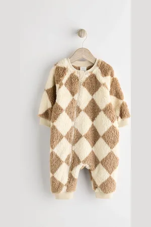 Next Baby Fleece Zip SleepsuitFørste størrelse (50cm)