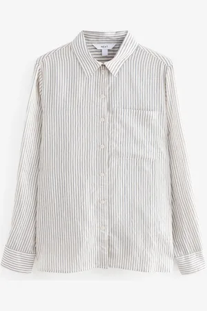 Next Langærmet letvægts Button Down Skjorter54