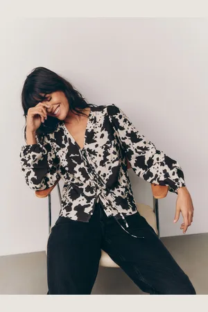 Next Tie Front Long Sleeve Blouse38 Petite