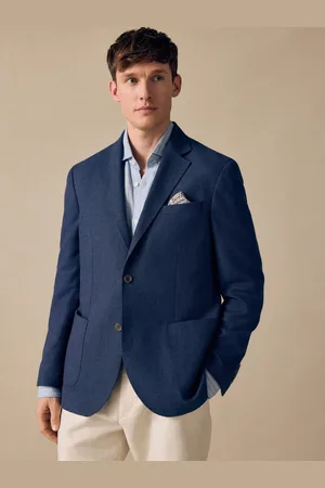 Next Tekstureret Hør Blend Blazer48 R