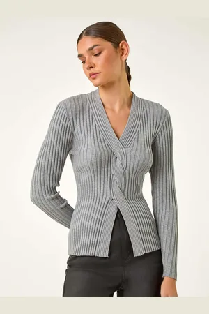 Roman Cable Split Knit Jumper38