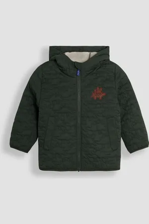 JoJo Maman Bébé Dinosaur Quilted Puffer Jacket98104cm
