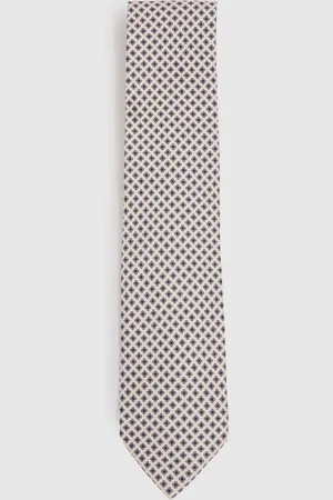 Reiss Albergo Silk Floral TieEN
