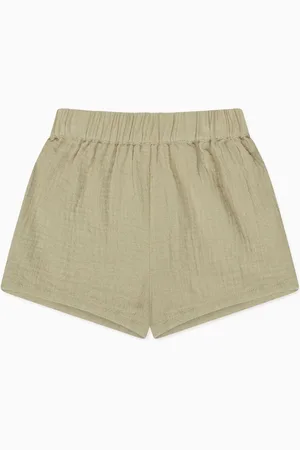 Mori Green 100% Organic Cotton Muslin Shorts6874cm