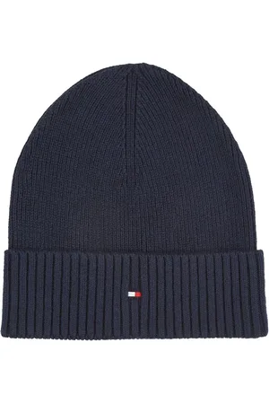 Tommy Hilfiger Blue Flag Pima Cotton BeanieEn