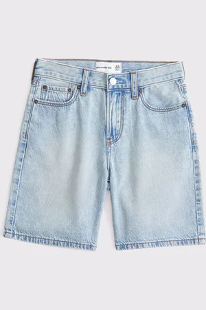 Abercrombie & Fitch Blue Baggy Denim Shorts134140cm