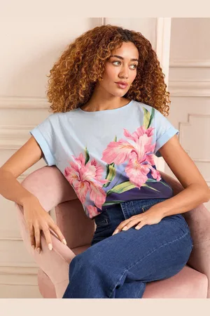 Love & Roses Rund hals Jersey T-shirt42