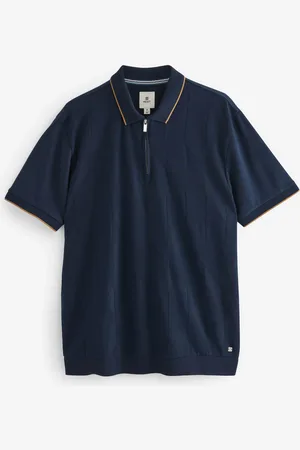 Next Smart Quarter Zip 100% Bomuld Polo-skjorterXL Reg