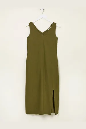 Fat Face FatFace Linen Midi Dress40
