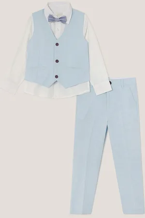 Monsoon 4-Piece Suit Set with Bow Shirt134140cm