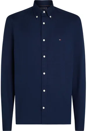Tommy Hilfiger Slim 100% Bomuld Flex Dobby SkjorterStor