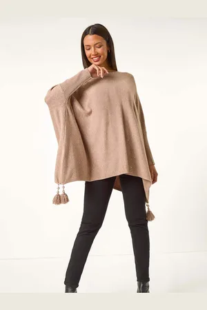 Roman Sparkle Pyntet kvast PonchoEN