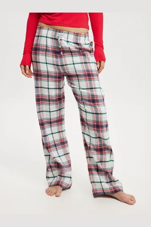 Cotton On Boyfriend Flannel Wide Leg Boxer TrousersSmall
