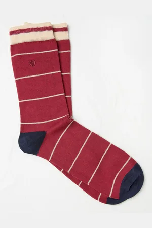 Fat Face FatFace Striped SocksUK 6.5 - 9