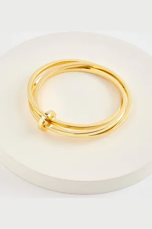 Ted Baker Huulia Multi Hoop Bangle BraceletEn