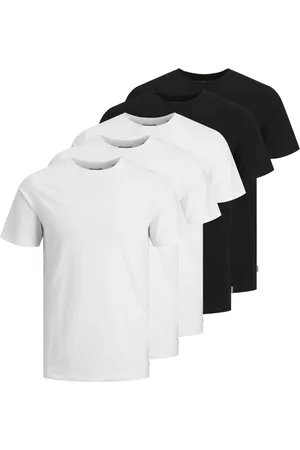 JACK & JONES Organic Mixed 100% Organic Cotton T-Shirts 5 Packlarge