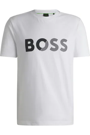HUGO BOSS Tape Logo 100% Cotton Jersey T-ShirtL
