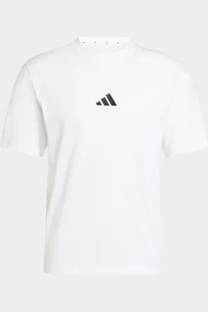 adidas Essentials Small Logo Single 100% Cotton Jersey T-ShirtXS Reg