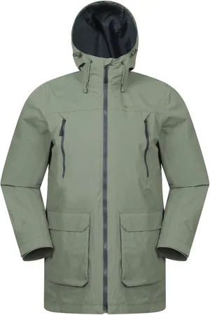 Mountain Warehouse Mens Hastings Waterproof Long Jacketlarge