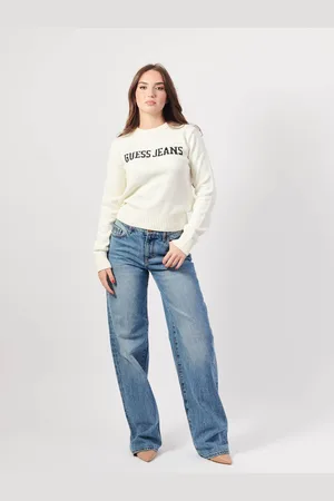 Guess 100% Cotton Logo Knit JumperL