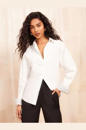 Friends Like These Cotton Poplin Shirt With Piped Lining46