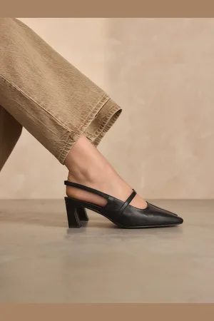 Next Forever Comfort Square Toe Sling Back Heels