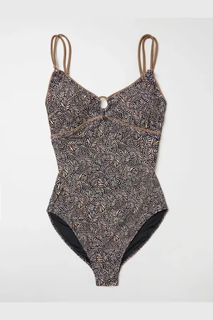 Fat Face FatFace Harlyn Leaf Dot Swimsuit42