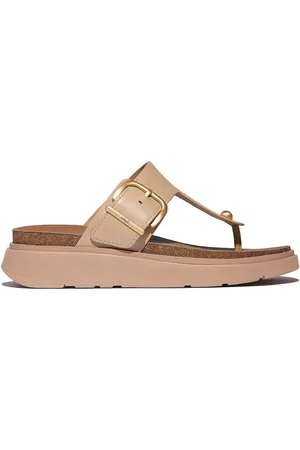 FitFlop Gen Buckle Leather Toe Post Sandalseu41