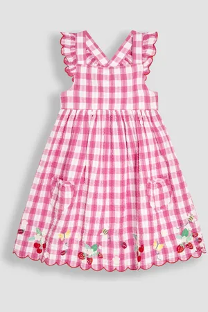 JoJo Maman Bébé Scallop Hem Sundress104110cm