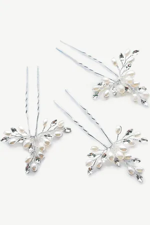 Ivory & Co Cosmos Hairpins SetEn