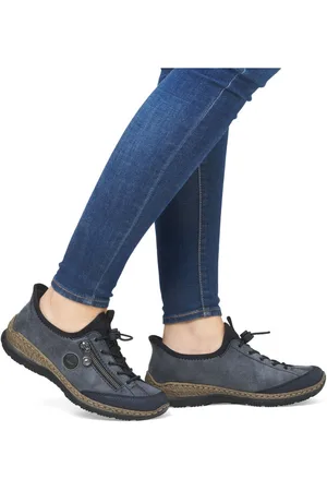 Rieker Womens Red Ready To Go Hand Free Trainer Shoes