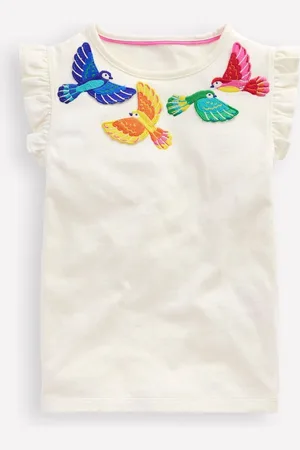 Boden Flutter Short Sleeve 100% Cotton T-Shirt110116cm
