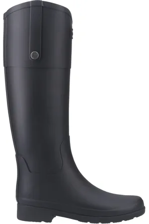 Hunter Refined Riding Boot Black Wellies