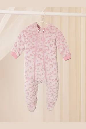 Lipsy London Print Baby Soft Touch Fleece Sleepsuit (0-24mths)1.5 - 2 år (86 - 92cm)