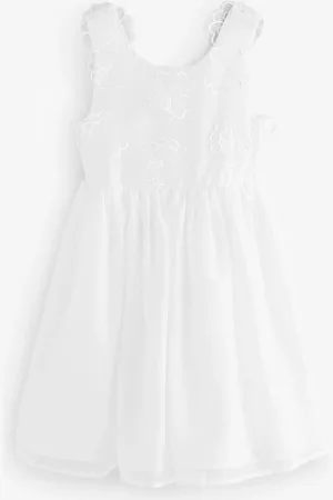 Laura Ashley Flower Organza Dress128134cm