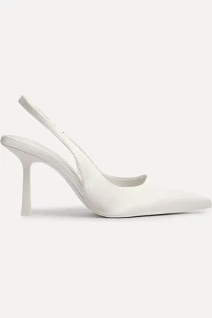 Linzi Matched Bryllup Slingback Court hæleeu41