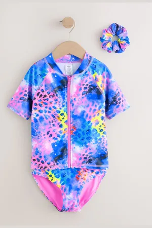 Next Bikini, Rash Vest And Scrunchie Swim Set (3-16yrs)12 år (152cm)
