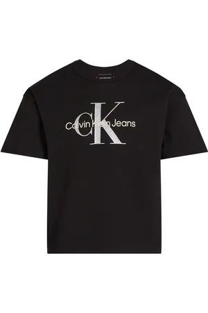 Calvin Klein Monologo Glitter 100% Cotton T-Shirt16 år (176cm)