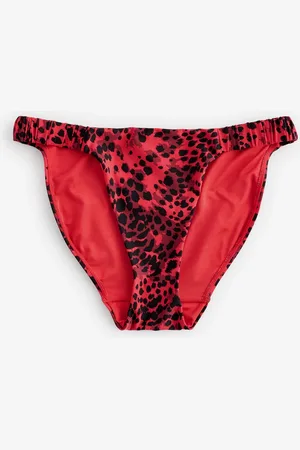 Next Ruched Tanga High Leg Bikini Bottoms44