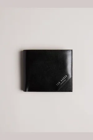 Ted Baker Prugs Embossed Corner Leather Bifold Walletonesize