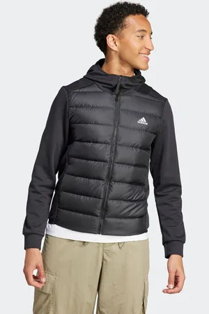 adidas Essentials Hybrid Down Hooded JacketL