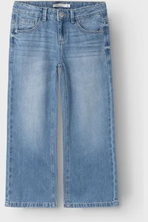 NAME IT Brede bukseben Jeans152158cm