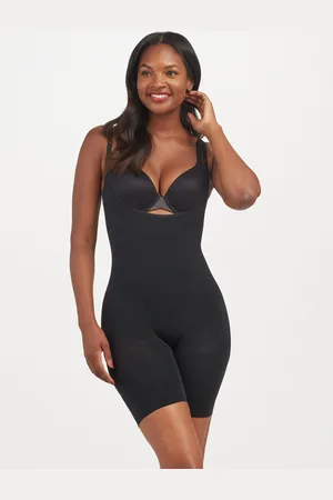 Spanx Nude Everyday Shaping OpenBust MidThigh SparkedragtS