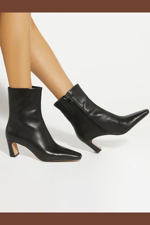 Dune Obriele Angled Heel Pull On Boots