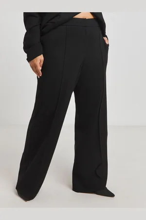 Simply Be Premium Ponte Wide Leg Tailored Trousers44