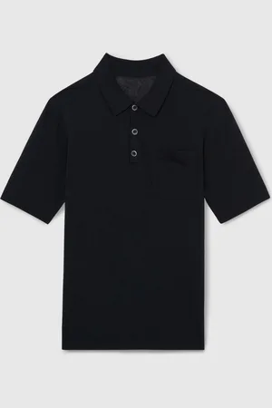 Reiss Nelson Patch Pocket Knit Polo-skjorterX-Large